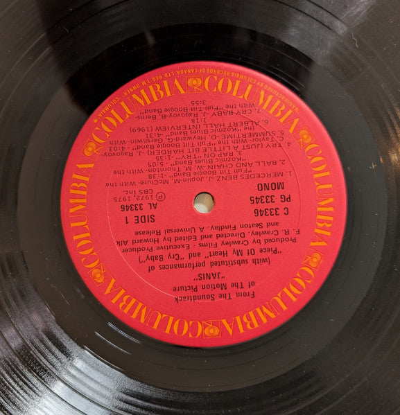 Janis Joplin – Janis - 1975 Original