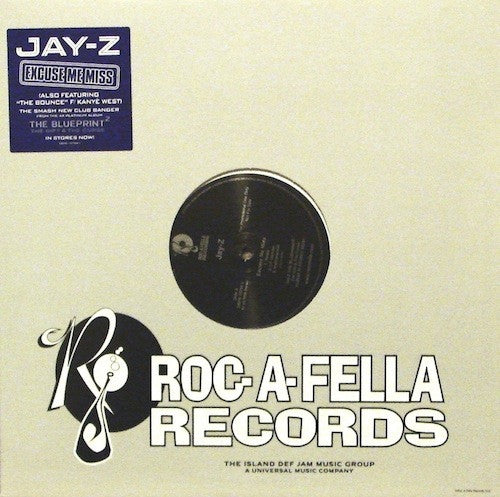 Jay-Z – Excuse Me Miss / The Bounce - US Original Promo Pressing