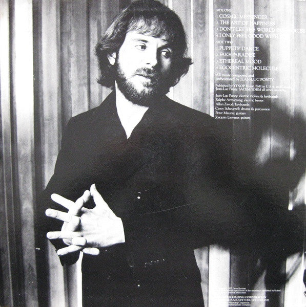 Jean-Luc Ponty – Cosmic Messenger - 1978 US Original - Bargain!