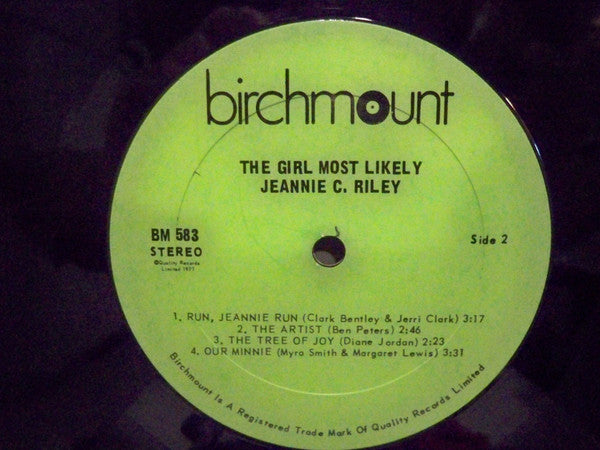 Jeannie C. Riley – The Girl Most Likely - 1971 Original