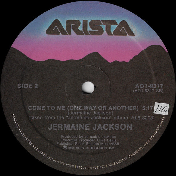 Jermaine Jackson & Pia Zadora – When The Rain Begins To Fall - 1985 Original - Vinyl Pursuit Inc