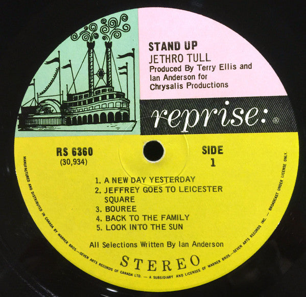 Jethro Tull – Stand Up - 1969 Original