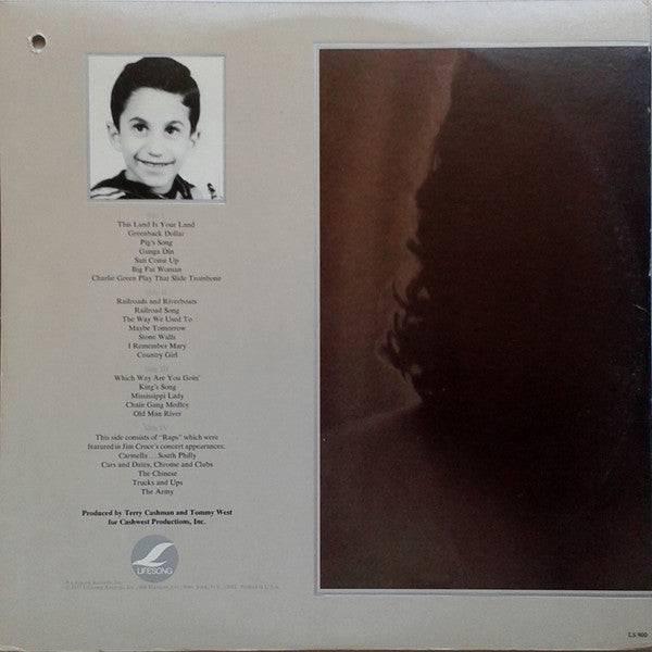 Jim Croce – The Faces I've Been - 1975 US Pressing VinylPursuit.com