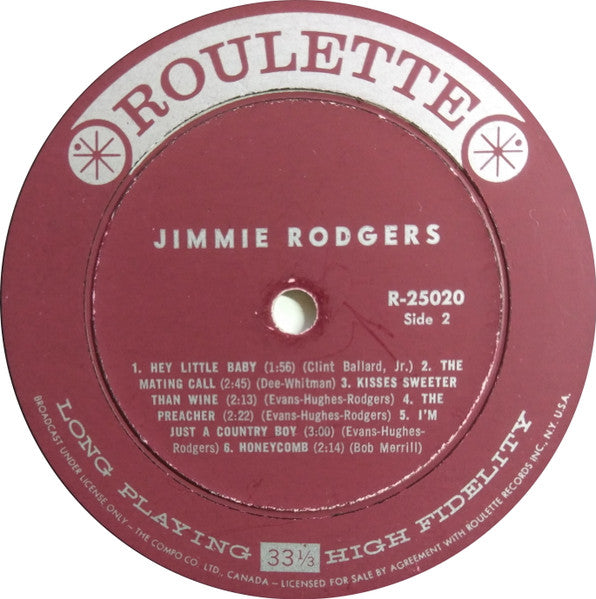 Jimmie Rodgers – Jimmie Rodgers