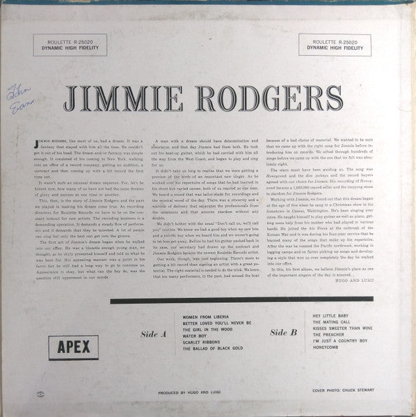 Jimmie Rodgers – Jimmie Rodgers