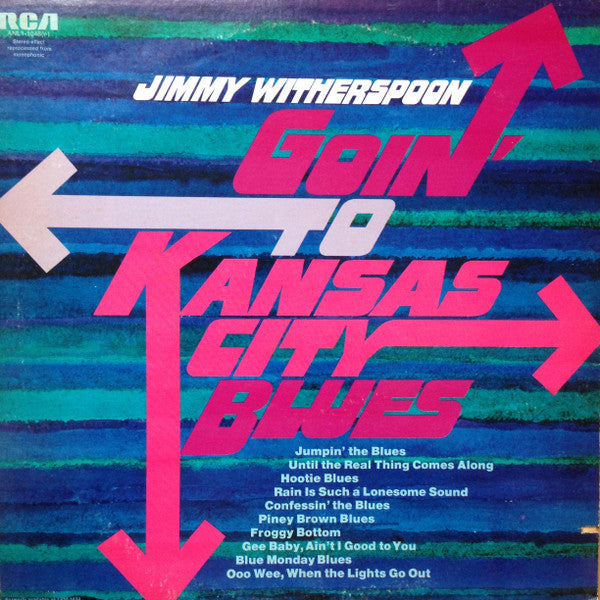 Jimmy Witherspoon With Jay McShann And His Band – Goin' To Kansas City Blues - 1975 US Pressing