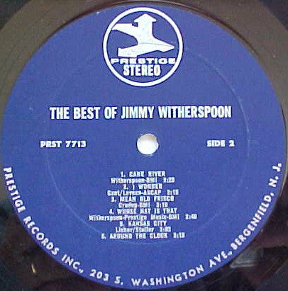 Jimmy Witherspoon – The Best Of Jimmy Witherspoon US Pressing