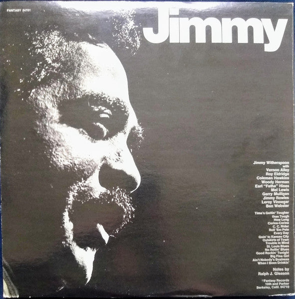 Jimmy Witherspoon – The 'Spoon Concerts - 1972 US Original