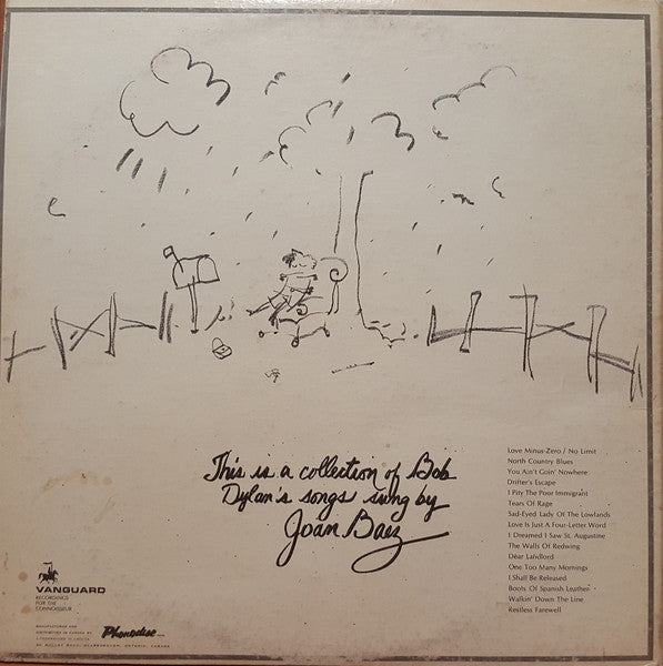 Joan Baez – Any Day Now - 1968 Original, Bargain