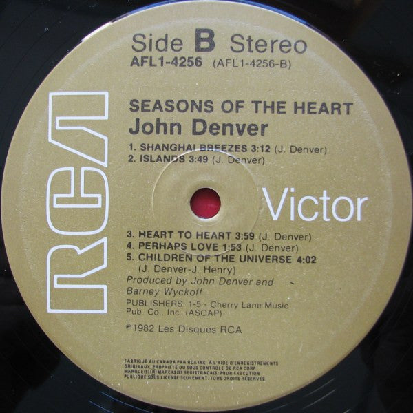 John Denver – Seasons Of The Heart - 1982 Original in Shrinkwrap - Vinyl Pursuit Inc
