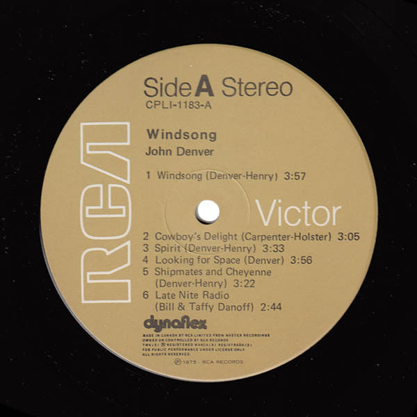 John Denver – Windsong - 1975