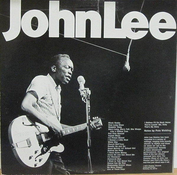 John Lee Hooker – Black Snake -  1977 US Original