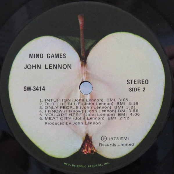 John Lennon – Mind Games - Apple Label