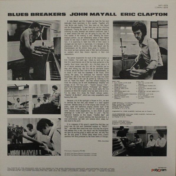 John Mayall With Eric Clapton – Blues Breakers