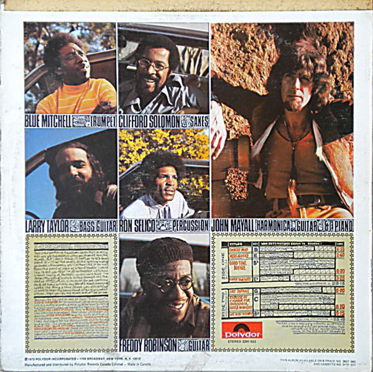 John Mayall – Jazz Blues Fusion VinylPursuit.com