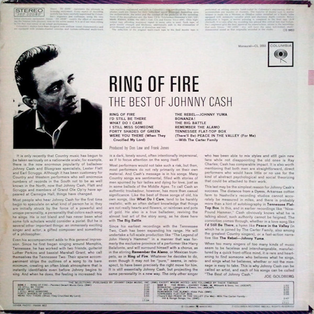 Adopt a Classic - FREE - Johnny Cash – Ring Of Fire - The Best Of Johnny Cash