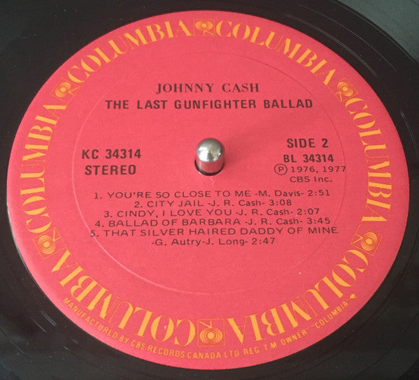 Johnny Cash – The Last Gunfighter Ballad