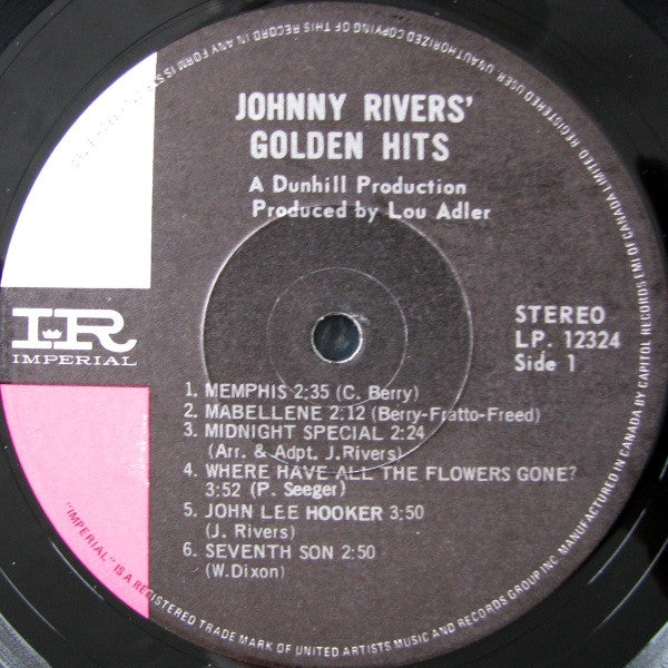 Johnny Rivers – Johnny Rivers' Golden Hits