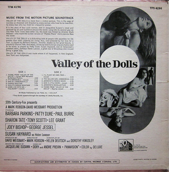 Johnny Williams With Dory Previn And Andre Previn – Valley Of The Dolls