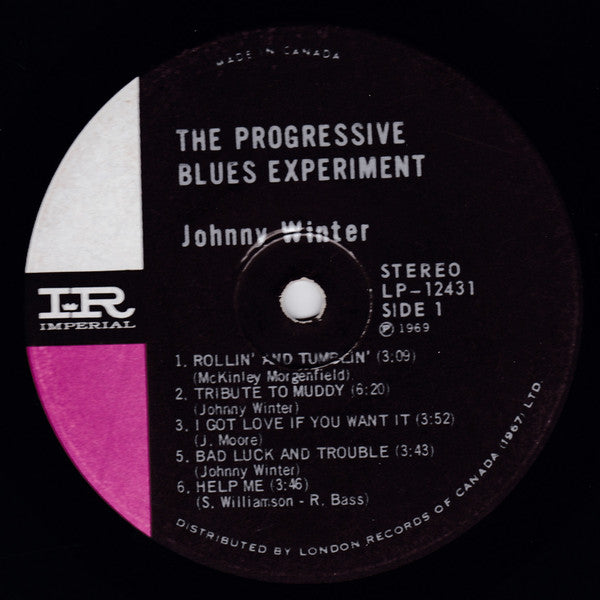 Johnny Winter – The Progressive Blues Experiment