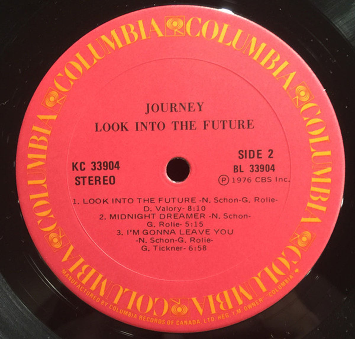 Journey – Look Into The Future - 1976 Pressing!