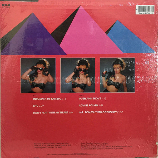 Joy Rider – Tired Of Phoney - 1984 Original - Vinyl Pursuit Inc 