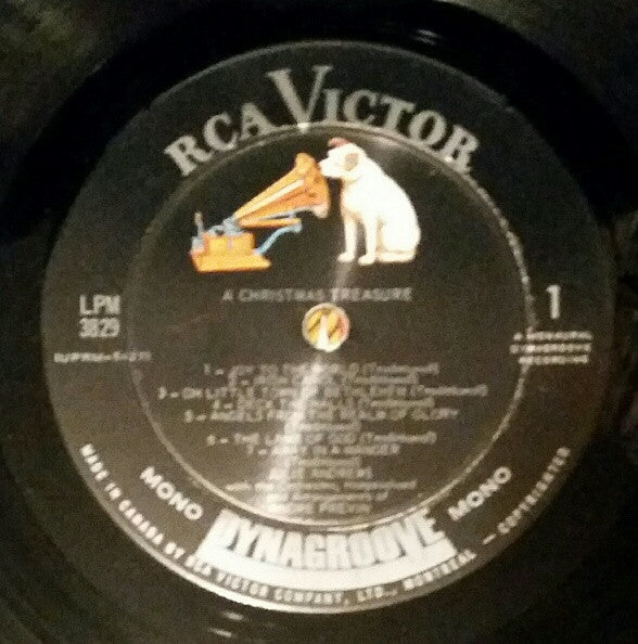 Julie Andrews, André Previn – A Christmas Treasure -  1967 Original Mono Pressing Vinyl Pursuit Inc