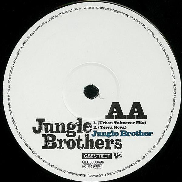 Jungle Brothers – Jungle Brother - Europe 1997 Original Pressing Vinyl Pursuit Inc