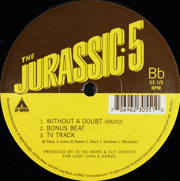 Jurassic 5 – Jayou - US Pressing