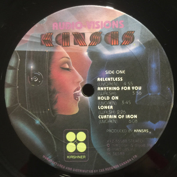 Kansas – Audio-Visions - 1980 Original