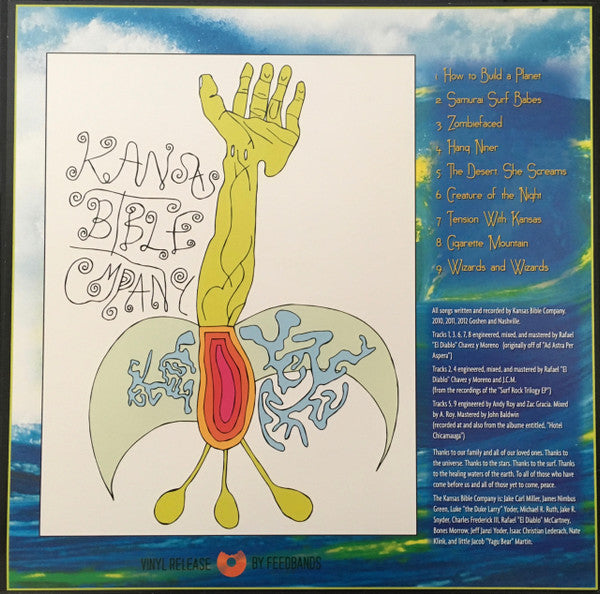 Kansas Bible Company – Domezone Vol. 1 To The Surf Through Rugged Waves - Colored Vinyl - Vinyl Pursuit Inc