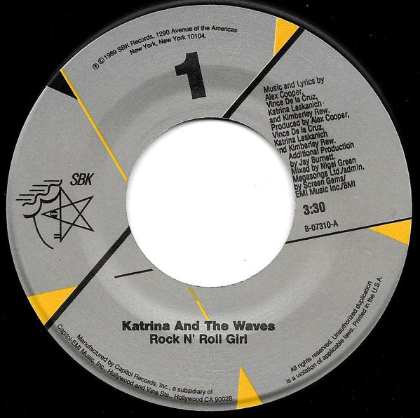 Katrina And The Waves – Rock 'N' Roll Girl US Pressing