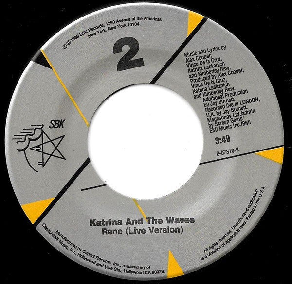 Katrina And The Waves – Rock 'N' Roll Girl US Pressing