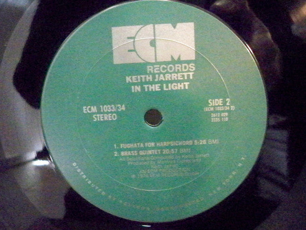 Keith Jarrett – In The Light - 1974 US Original Pressing