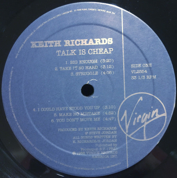 Keith Richards – Talk Is Cheap