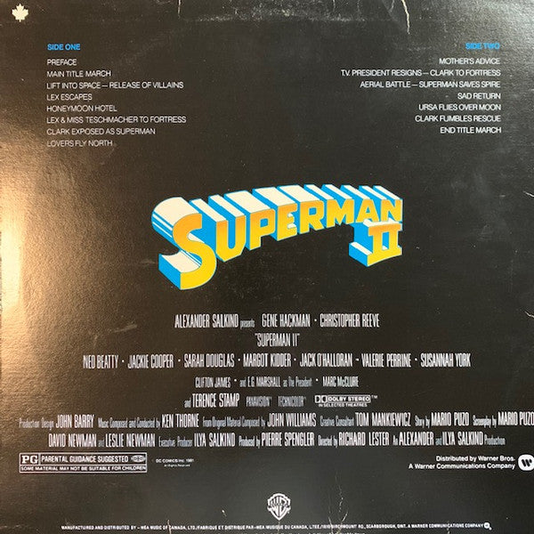 Superman II - Original Soundtrack