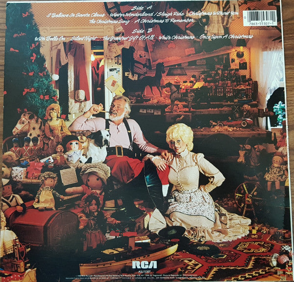 Kenny & Dolly – Once Upon A Christmas  - 1984 Original! (Copy)