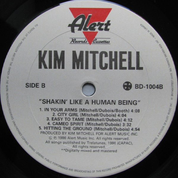 Kim Mitchell – Shakin' Like A Human Being