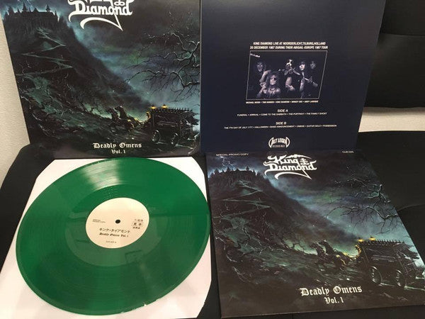 King Diamond – Deadly Omens Vol. 1 - European Promo Green Vinyl