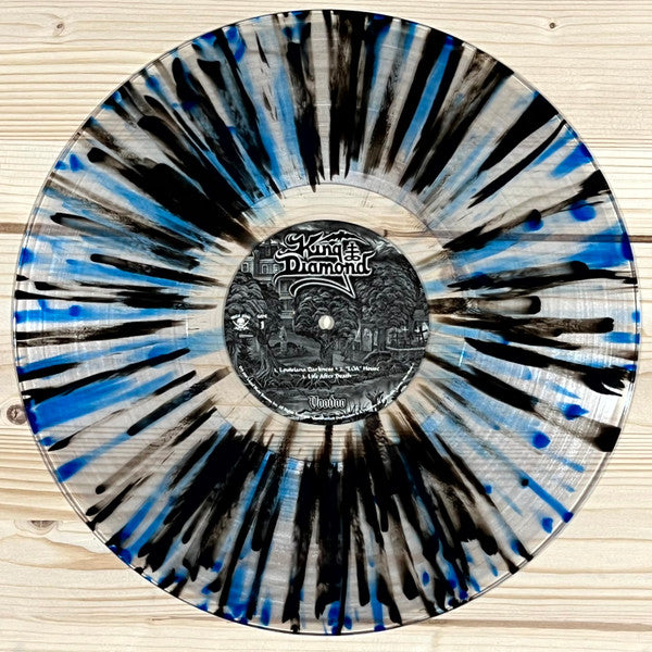 King Diamond – Voodoo US Pressing Limited Edition Clear w/Blue & Black Splatter