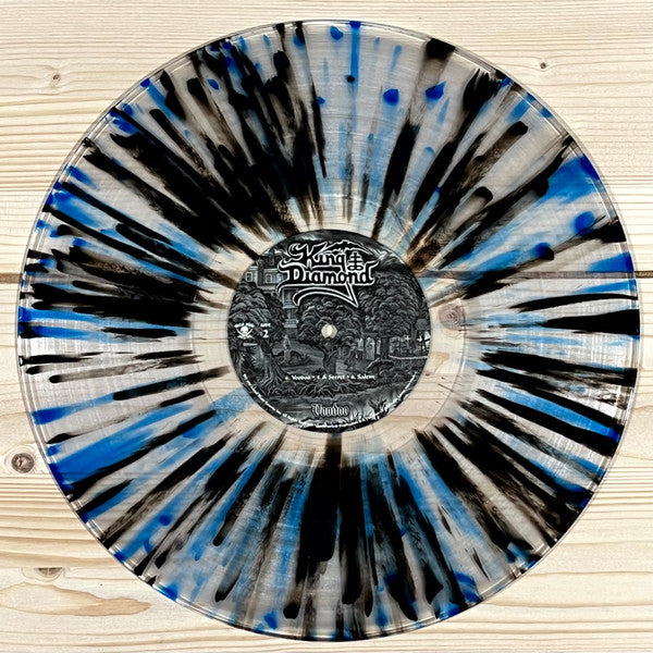 King Diamond – Voodoo US Pressing Limited Edition Clear w/Blue & Black Splatter