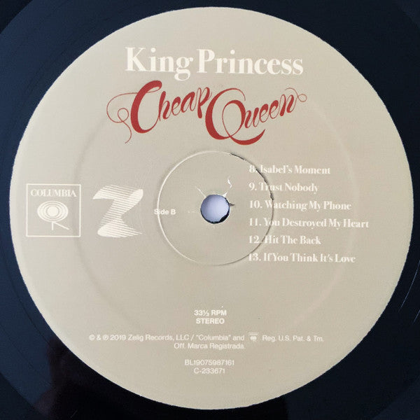 King Princess – Cheap Queen - Original US Pressing