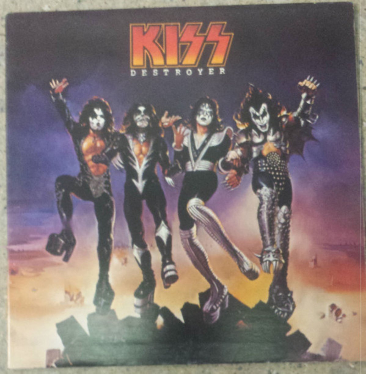 kiss destroyer album cover
