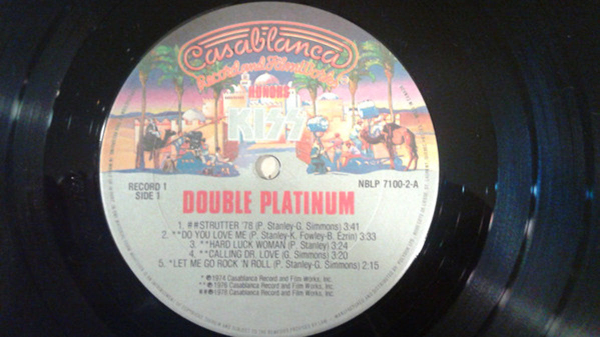 Kiss – Double Platinum - 1978 Original!