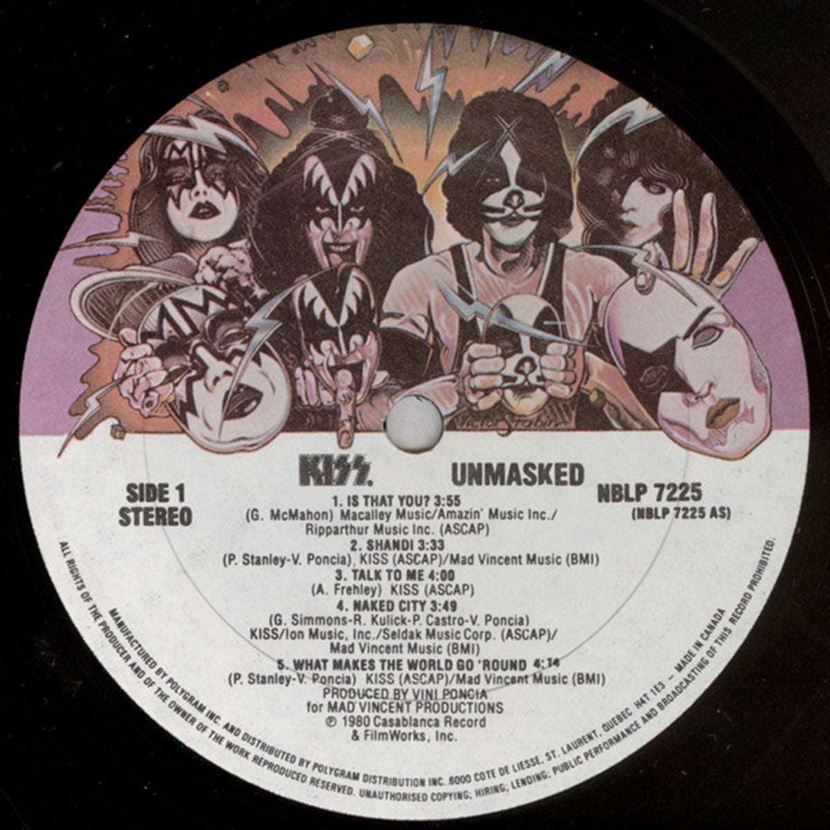 Kiss – Unmasked - 1980 VinylPursuit.com