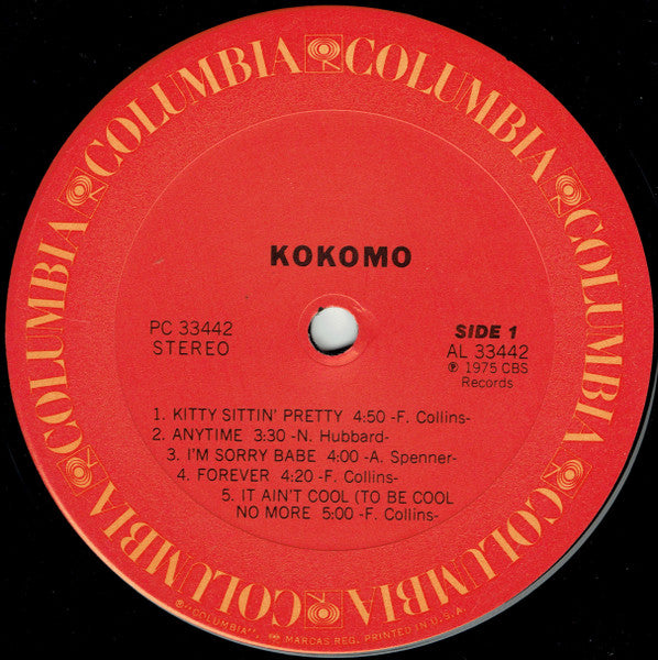 Kokomo – Kokomo US Pressing