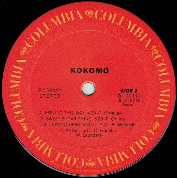 Kokomo – Kokomo US Pressing