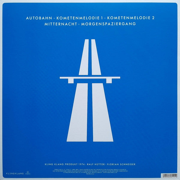 Kraftwerk – Autobahn - Remastered Blue Vinyl, Sealed!