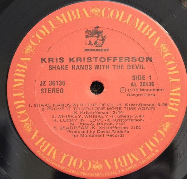 Kris Kristofferson – Shake Hands With The Devil