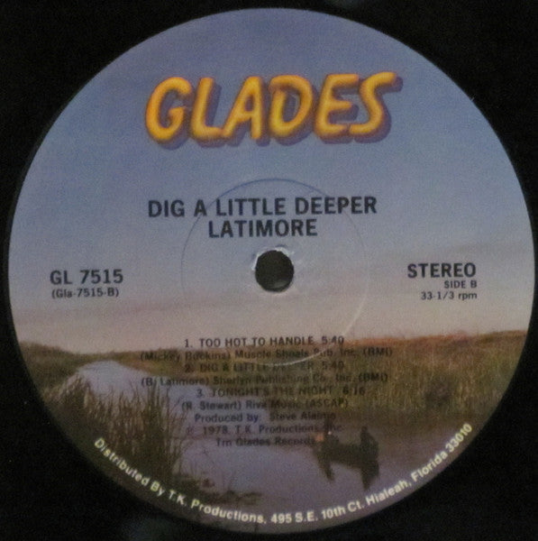 Latimore – Dig A Little Deeper US Pressing